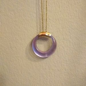 Alexis bittar purple pendant Necklace